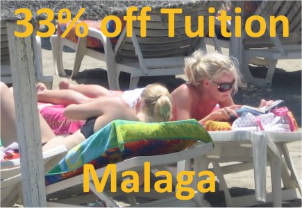 33% off Tuition in Malaga 33% off Tuition in Malaga
