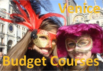 Budget evening courses in Venice Budget evening courses in Venice