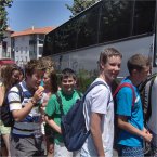 French language students in Biarritz French language students in Biarritz