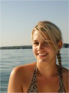 German student on Lake Constance