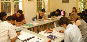French language students in Aix