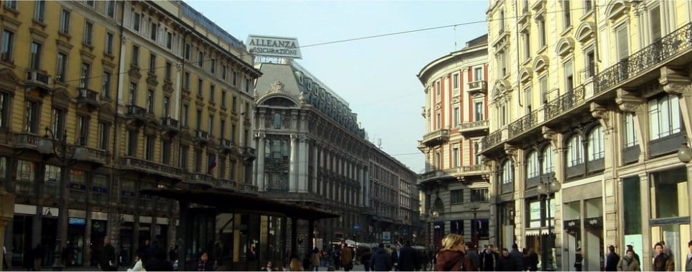 Milan: Street scene