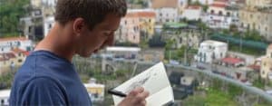 Sorrento: Drawing lesson