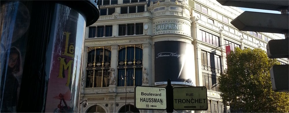 Paris 9th: Bvd Haussman