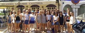 Malaga group trip for ice cream