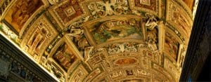 Rome: Vatican ceiling