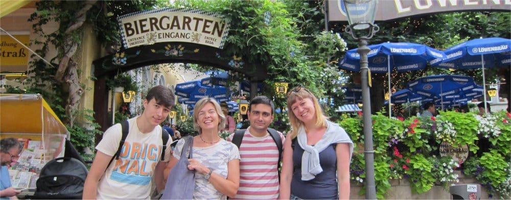 Heidelberg: Biergarten