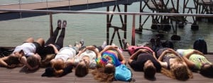 San Sebastian Juniors: Sunbathing