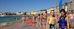 San Sebastian Juniors: Beach