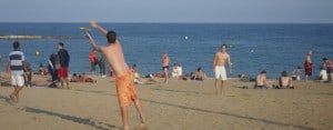 Barcelona: Frisbee