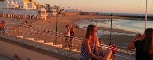 Cadiz: Watching the sun set