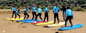 Biarritz Teens Surfing