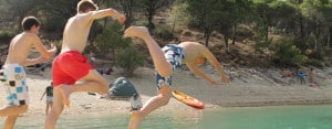 Benalmadena Teens: Diving in