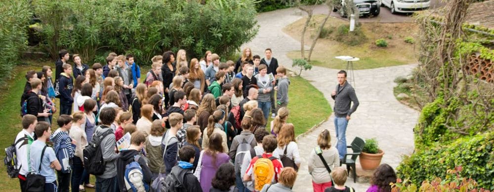 Antibes Non-summer: school excursion