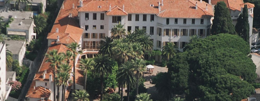 Cannes: top of campus view