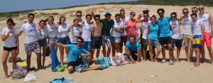 Tarifa: Spanish students in Tarifa