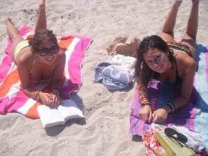 Antibes Teens: Charlotte On the beach
