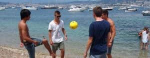 Nice-football-by-the-sea