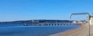 Cannes Beach view