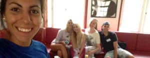 Berlin Students relaxing