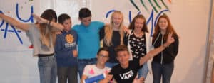 Lindau Teens: Students in the tent