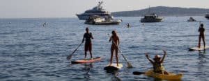 Nice: Paddle boarding