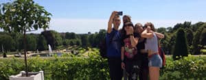 Berlin Teen: Student selfie shot on an excursion