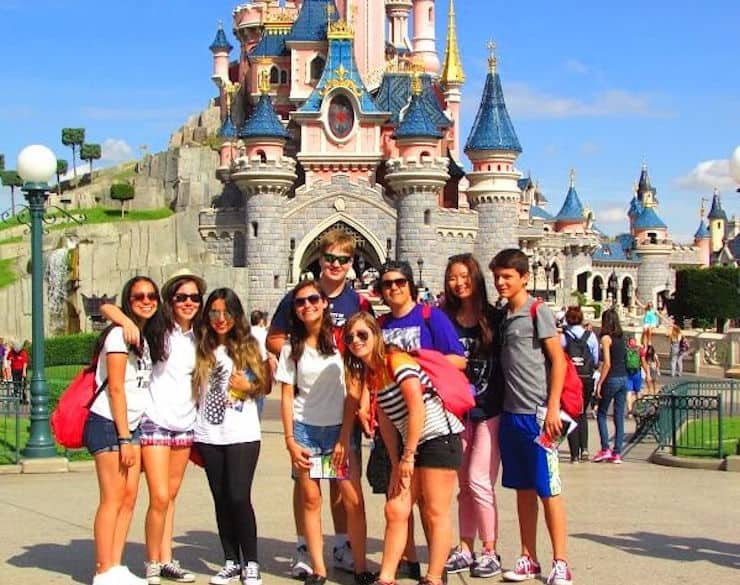 Paris Teens Disney trip