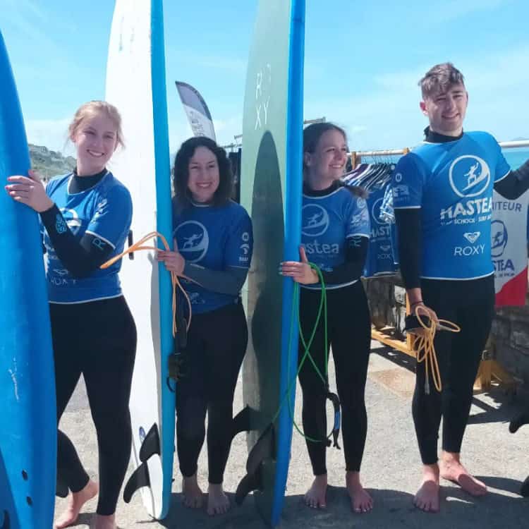 Biarritz Ready to surf